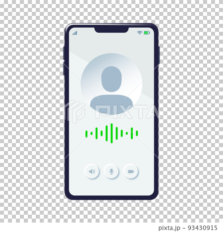 Voice call screen illustration 1 93430915