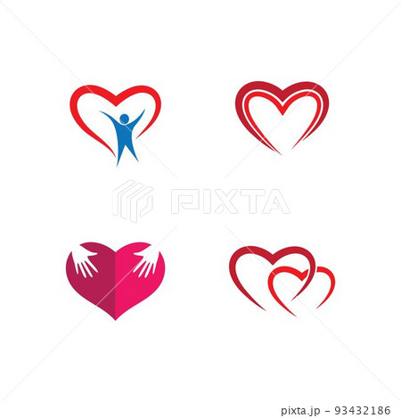 Love vector icon illustration design Love vector icon illustration design 93432186