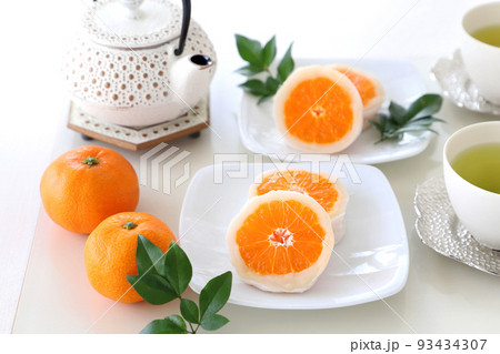 まるごとみかん大福 みかん大福 大福餅 まるごとみかん大福 みかん大福 大福餅 93434307