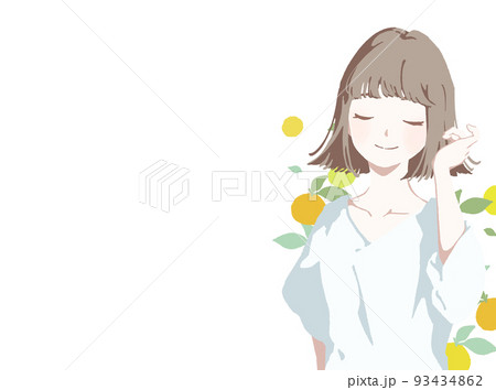 柑橘系の香りの女の子 柑橘系の香りの女の子 93434862