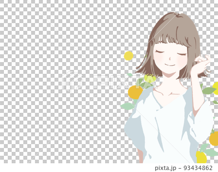 柑橘系の香りの女の子 柑橘系の香りの女の子 93434862