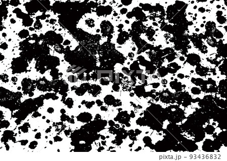 泥だらけのグランジパターン、リアルな泥跳ねペイント 93436832