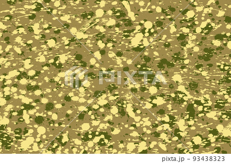 カモフラージュ柄のような、泥ハネカラーの迷彩模様 93438323