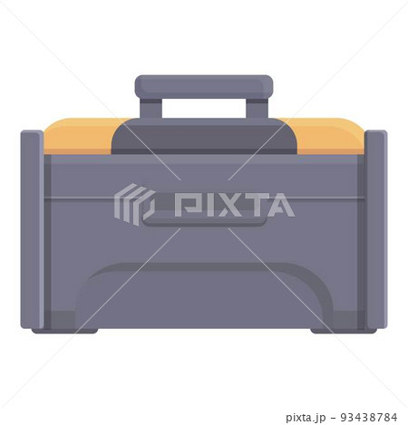 Toolkit icon cartoon vector. Tool box. Wood repair 93438784