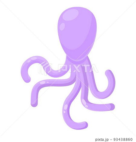Balloon octopus icon cartoon vector. Air animal. Shape art Balloon octopus icon cartoon vector. Air animal. Shape art 93438860