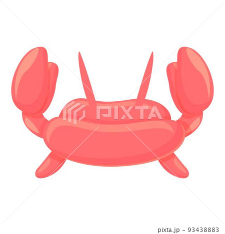 Crab toy icon cartoon vector. Air animal. Art shape Crab toy icon cartoon vector. Air animal. Art shape 93438883