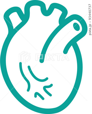 心臓アイコンイラスト 93440737