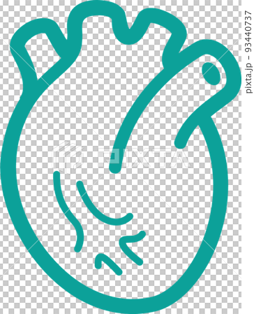 心臓アイコンイラスト 93440737