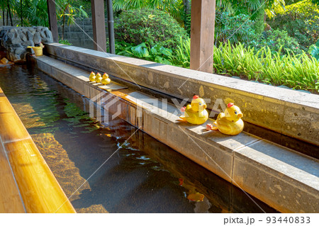 西郷どん村の足湯 93440833
