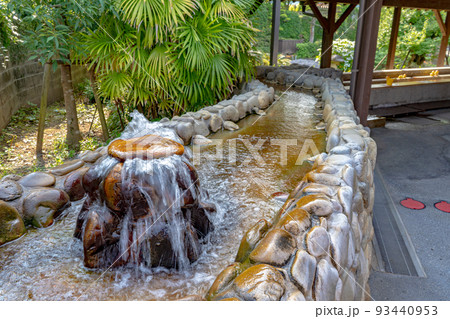 西郷どん村の足湯 93440953