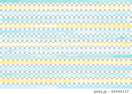 Line decoration line Scandinavian style watercolor paint background material AI eps vector 93444137