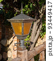 ship lantern on the background of trees 93449417