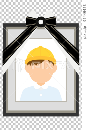 小さな男の子の遺影 93449428