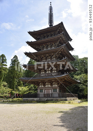 醍醐寺　五重塔　国宝 93449532
