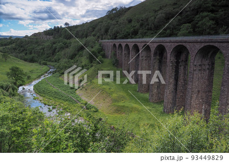 The 90 foot high Smardale Gill viaduct over Scandal Beck, Eden Valley, Cumbria 93449829