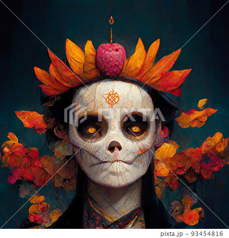 Dia de los muertos holiday 93454816