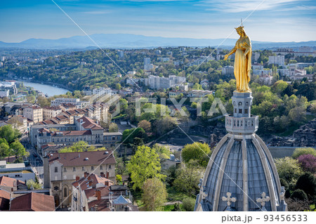 View of Lyon from the top 93456533