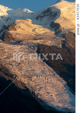 panorama of Les Aiguilles towers panorama of Les Aiguilles towers 93457030
