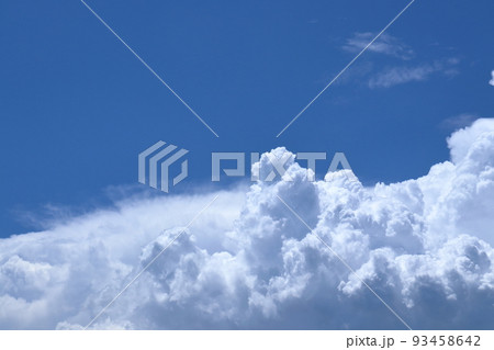 夏の雲　盛夏 93458642