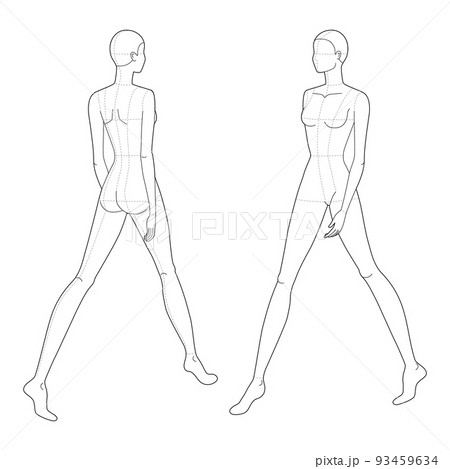 Body Template free Body Diagram template Monster female Body Shape  mannequin human Anatomy microsoft Word figure Drawing Anatomy Back   Anyrgb
