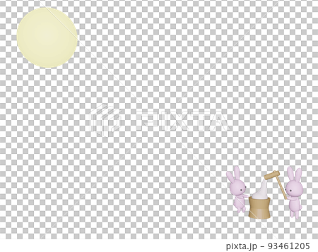 月亮視圖兔子 93461205