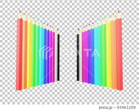 彩色鉛筆背景 彩色鉛筆背景 93461209