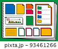 ファイル風見出し_セット 93461266