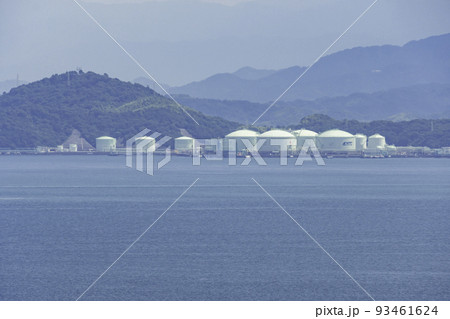 安芸灘とびしま海道　大崎下島　御手洗　波方石油ターミナル　広島県呉市 93461624