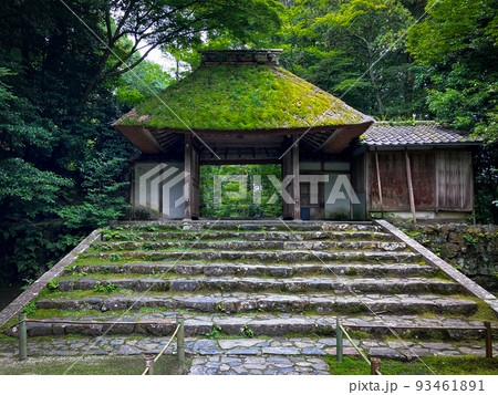 京都・京都市左京区 法然院 山門 93461891