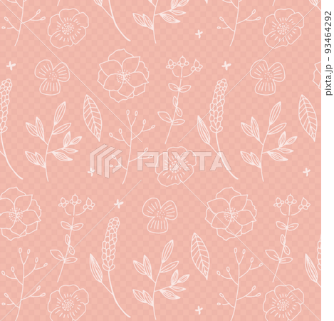 pink and white flower textile 93464292