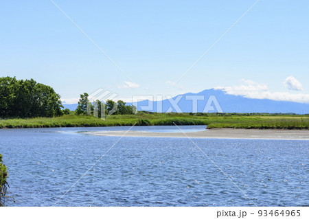 北海道　濤沸湖　初夏 93464965