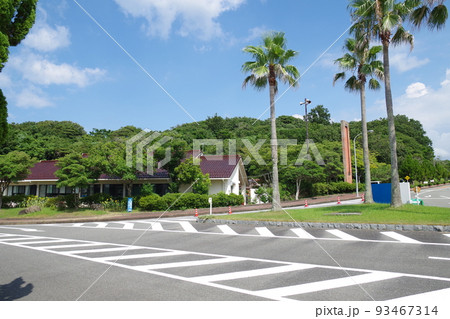 石見海浜公園予約センター前の景色 93467314