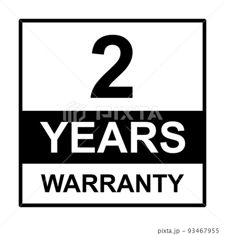 2 years warranty stamp icon vector for graphic design, logo, website, social media, mobile app, UI illustration 2 years warranty stamp icon vector for graphic design, logo, website, social media, mobile app, UI illustration 93467955
