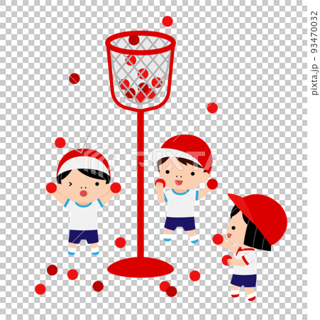孩子們扔球 紅隊 93470032