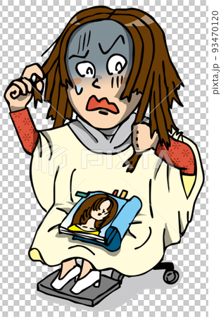 一個在美容院剪頭髮失敗的人 93470120