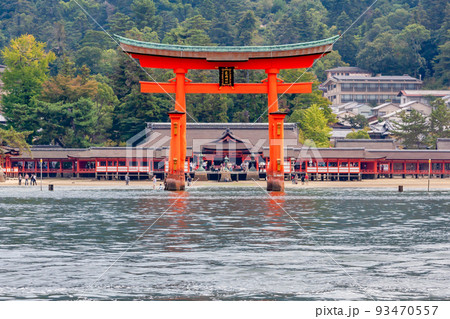 厳島神社　大鳥居 93470557