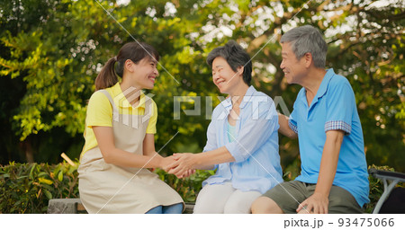Senior healthcare concept Senior healthcare concept 93475066