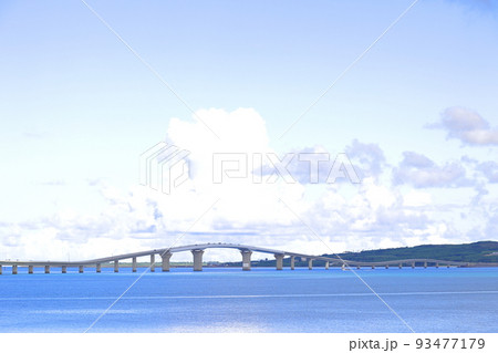 伊良部大橋がある風景 伊良部大橋がある風景 93477179
