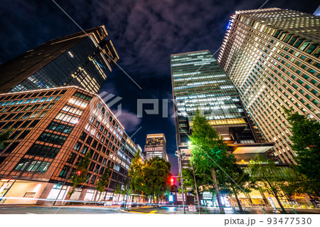 日本の東京都市景観 5週世界最多。343人全国死者数最多。煌めく大手町のオフィス街=8月23日 日本の東京都市景観 5週世界最多。343人全国死者数最多。煌めく大手町のオフィス街=8月23日 93477530
