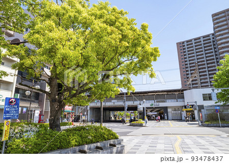 JR総武線「平井」駅北口の街並み 93478437