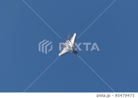 ポーランド空軍MiG-29デモチーム降下 93479473