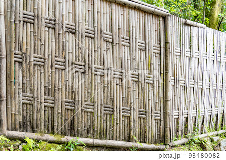 竹垣　年季の入った大津垣 93480082