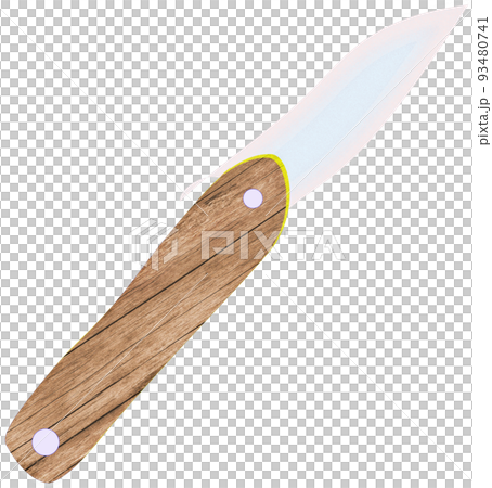 キャンプ ナイフのイラスト キャンプ ナイフのイラスト 93480741