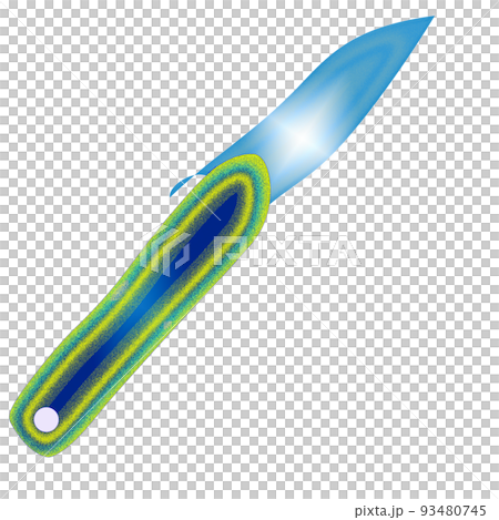 キャンプ ナイフのイラスト キャンプ ナイフのイラスト 93480745