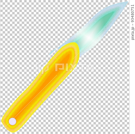 キャンプ ナイフのイラスト 93480751