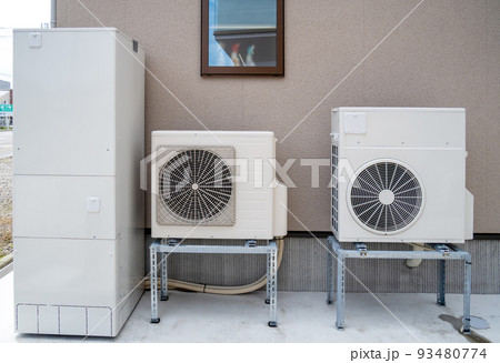 空気熱ヒートポンプ式　冷暖房システム 93480774