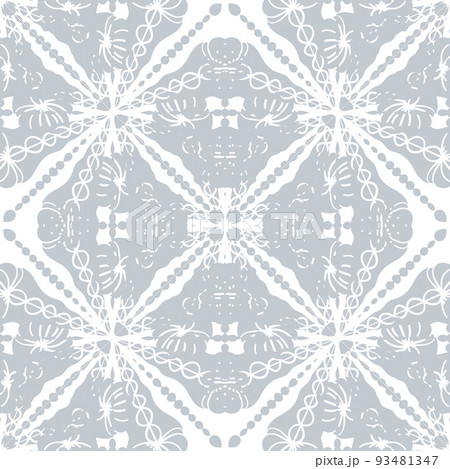Lace element seamless background. Elegant...のイラスト素材 [93481347] - PIXTA