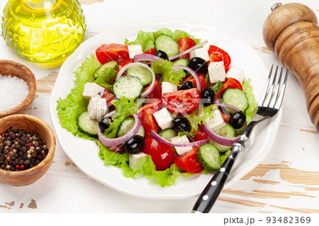 Classic greek salad Classic greek salad 93482369
