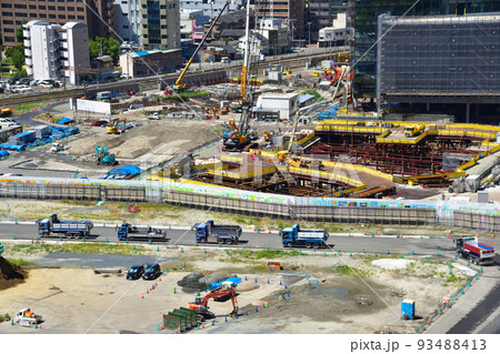 うめきた2期地区 工事現場 うめきた2期地区 工事現場 93488413