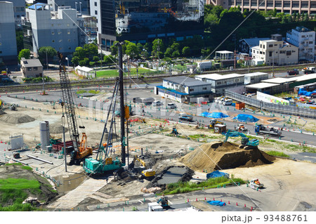 うめきた2期地区　工事現場　 93488761